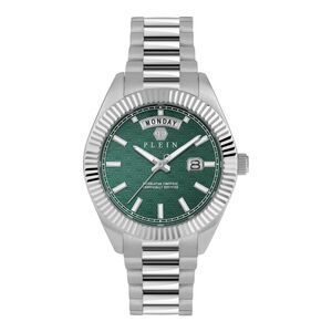 Philipp Plein Date Superlative Bracelet Watch Silver Mens